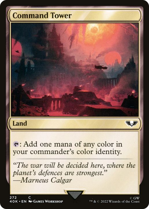 Command Tower in the group Magic the Gathering / Types / Colors / Colorless at Proxyprinters.com (70854)