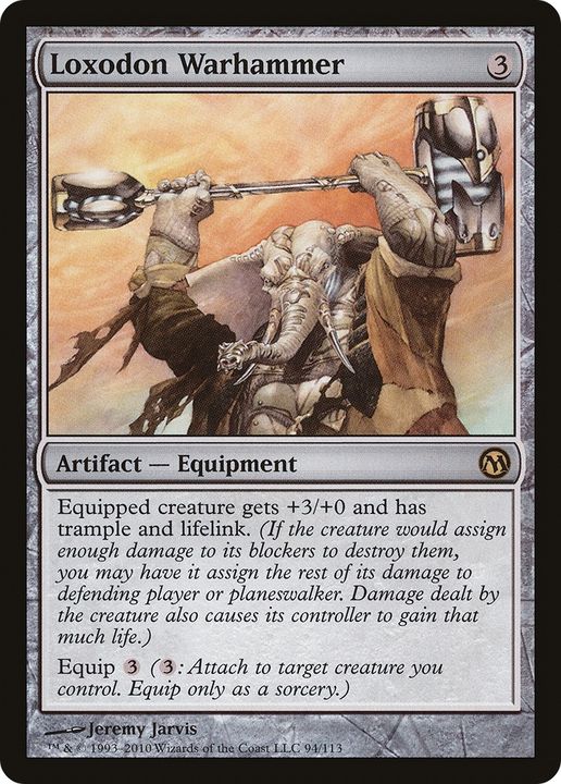 Loxodon Warhammer in the group Magic the Gathering / Sets / Duels of the Planeswalkers at Proxyprinters.com (70855)