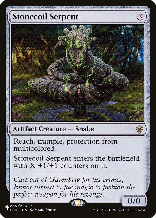 Stonecoil Serpent in the group Magic the Gathering / Sets / The List at Proxyprinters.com (70862)