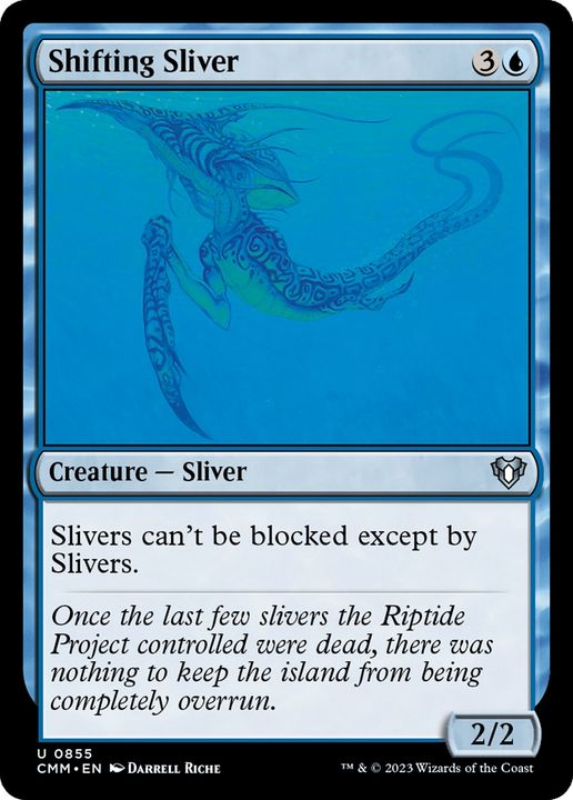 Shifting Sliver in the group Magic the Gathering / Types / Colors / Blue at Proxyprinters.com (70882)