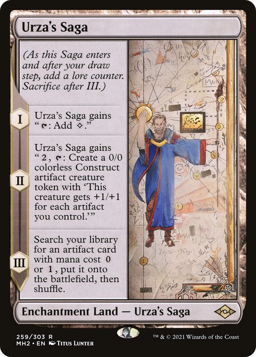 Urza's Saga in the group Magic the Gathering / Types / Colors / Colorless at Proxyprinters.com (70900)