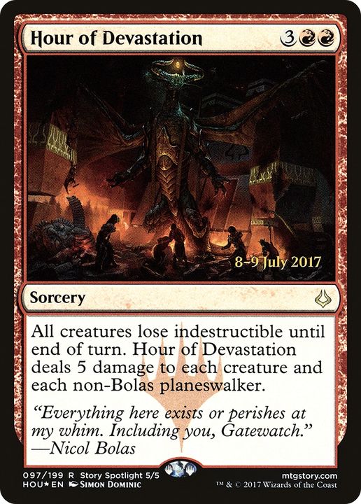 Hour of Devastation in the group Magic the Gathering / Sets / Hour of Devastation Promos at Proxyprinters.com (70915)