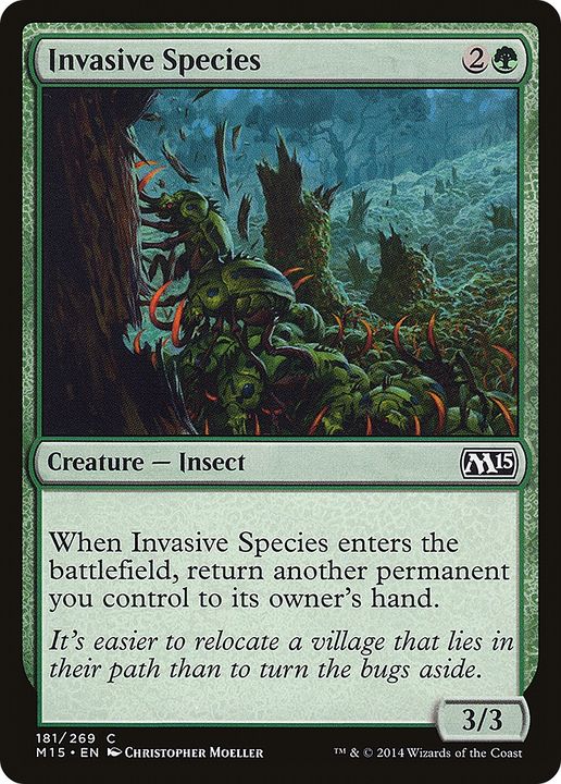 Invasive Species in the group Magic the Gathering / Types / Colors / Green at Proxyprinters.com (70940)