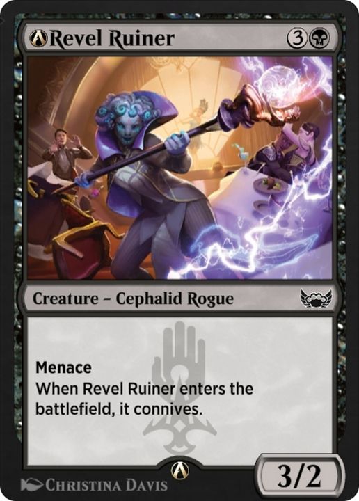 A-Revel Ruiner in the group Magic the Gathering / Types / Colors / Black at Proxyprinters.com (70946)