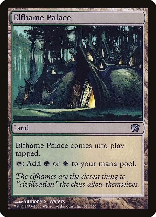 Elfhame Palace in the group Magic the Gathering / Types / Colors / Colorless at Proxyprinters.com (70954)