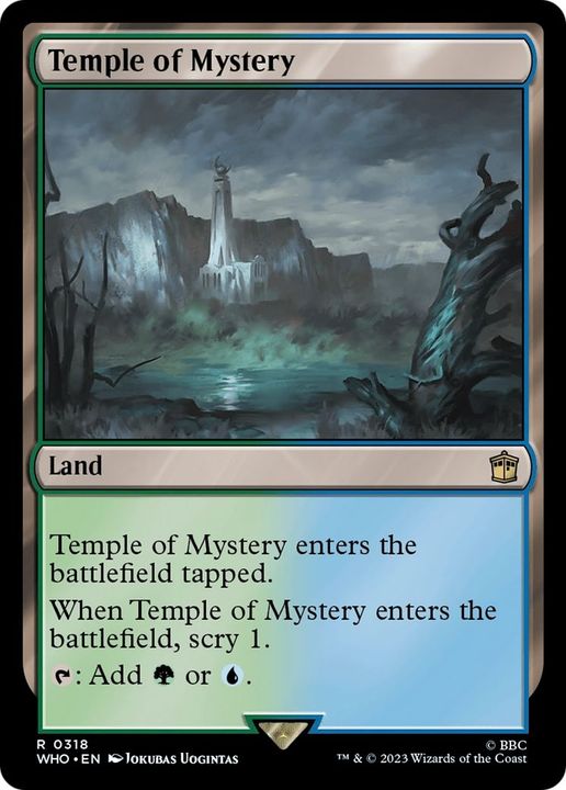 Temple of Mystery in the group Magic the Gathering / Sets / Doctor Who at Proxyprinters.com (7097)