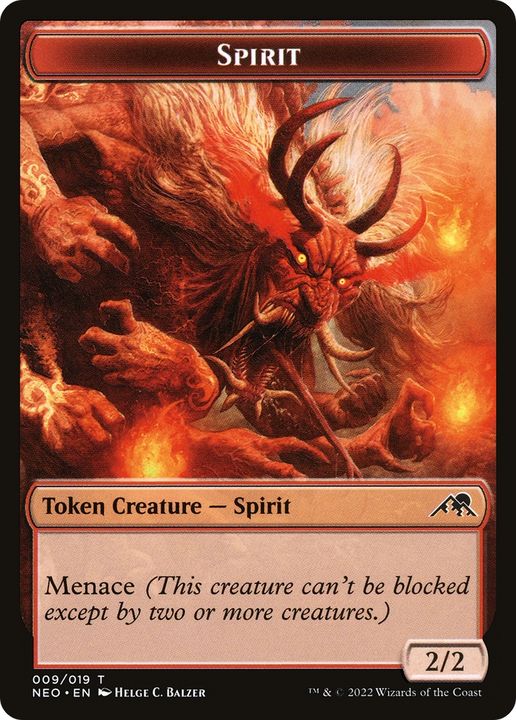 Spirit in the group Magic the Gathering / Types / Colors / Red at Proxyprinters.com (70970)