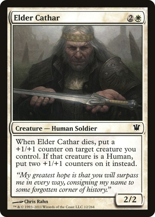 Elder Cathar in the group Magic the Gathering / Types / Creatures / Human at Proxyprinters.com (70984)