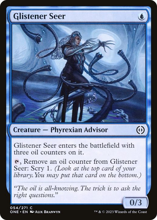 Glistener Seer in the group Magic the Gathering / Types / Colors / Blue at Proxyprinters.com (70999)