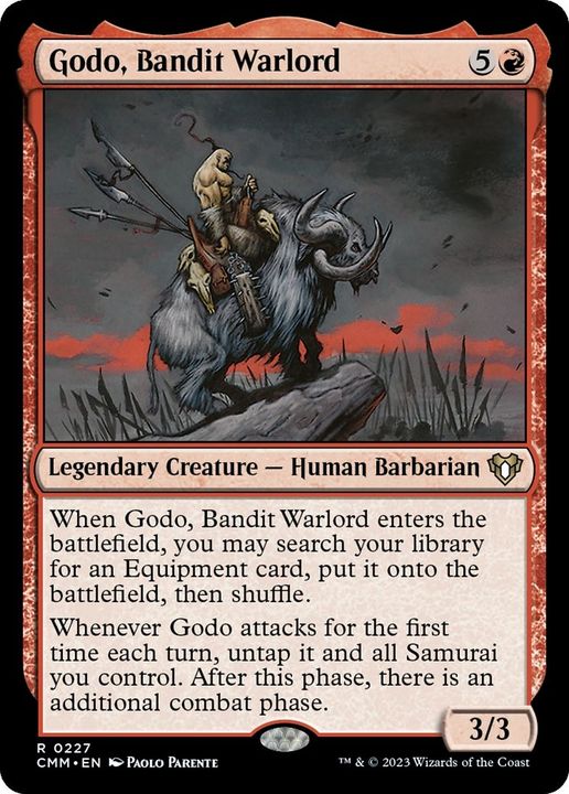 Godo, Bandit Warlord in the group Magic the Gathering / Sets / Commander Masters at Proxyprinters.com (710)