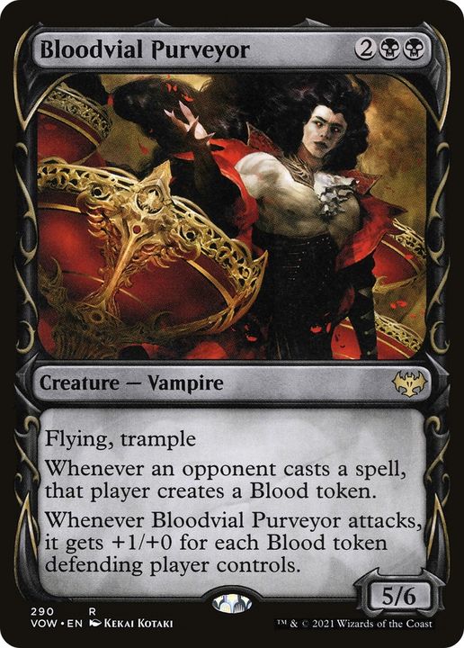 Bloodvial Purveyor in the group Magic the Gathering / Types / Colors / Black at Proxyprinters.com (71005)