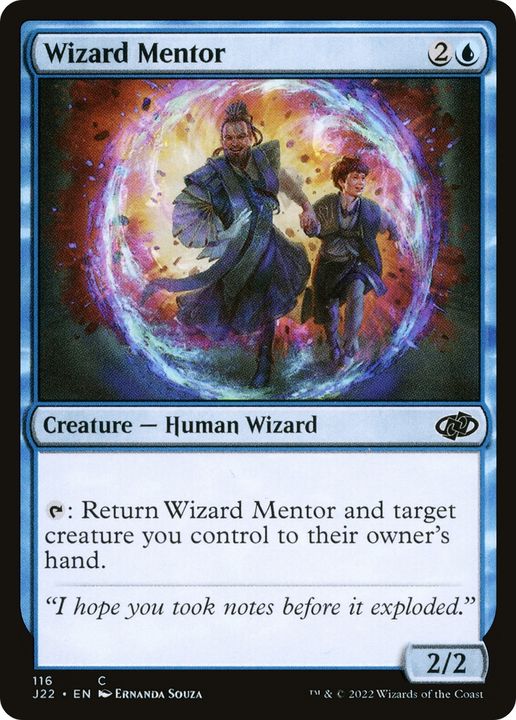 Wizard Mentor in the group Magic the Gathering / Types / Creatures / Wizard at Proxyprinters.com (71059)