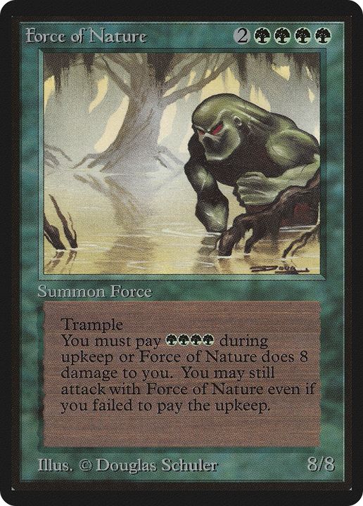 Force of Nature in the group Magic the Gathering / Types / Colors / Green at Proxyprinters.com (71073)