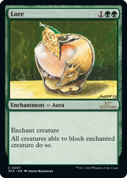 Lure in the group Magic the Gathering / Types / Colors / Green at Proxyprinters.com (71083)