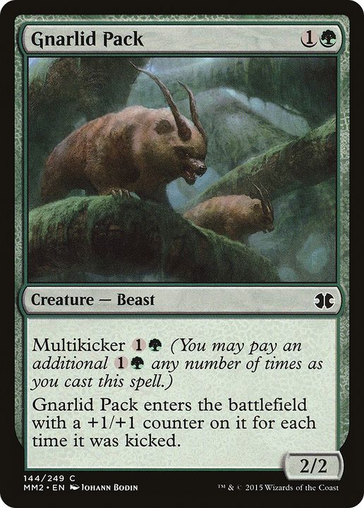 Gnarlid Pack in the group Magic the Gathering / Types / Colors / Green at Proxyprinters.com (71096)