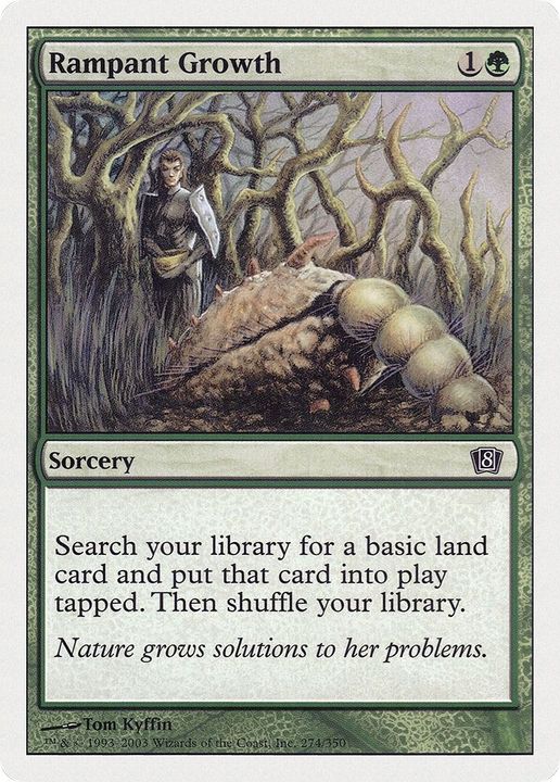 Rampant Growth in the group Magic the Gathering / Types / Colors / Green at Proxyprinters.com (711)