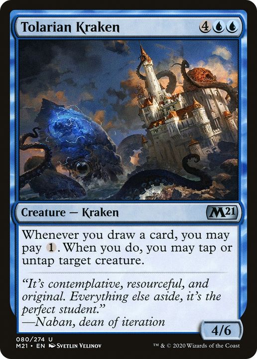 Tolarian Kraken in the group Magic the Gathering / Sets / Core Set 2021 at Proxyprinters.com (71104)