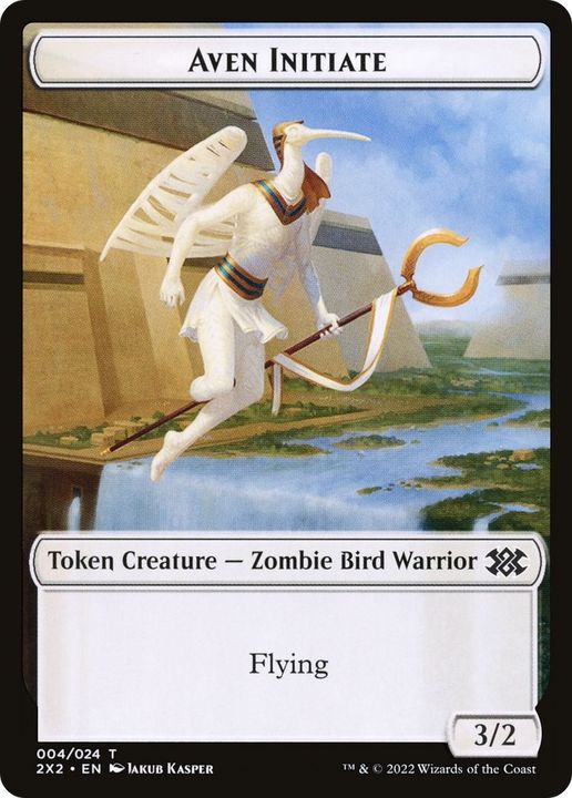 Aven Initiate in the group Magic the Gathering / Sets / Double Masters 2022 Tokens at Proxyprinters.com (7111)