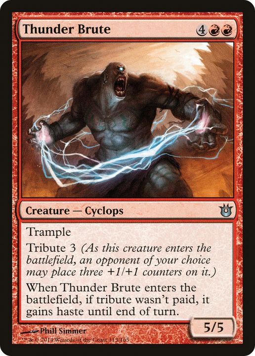 Thunder Brute in the group Magic the Gathering / Sets / Born of the Gods at Proxyprinters.com (71127)