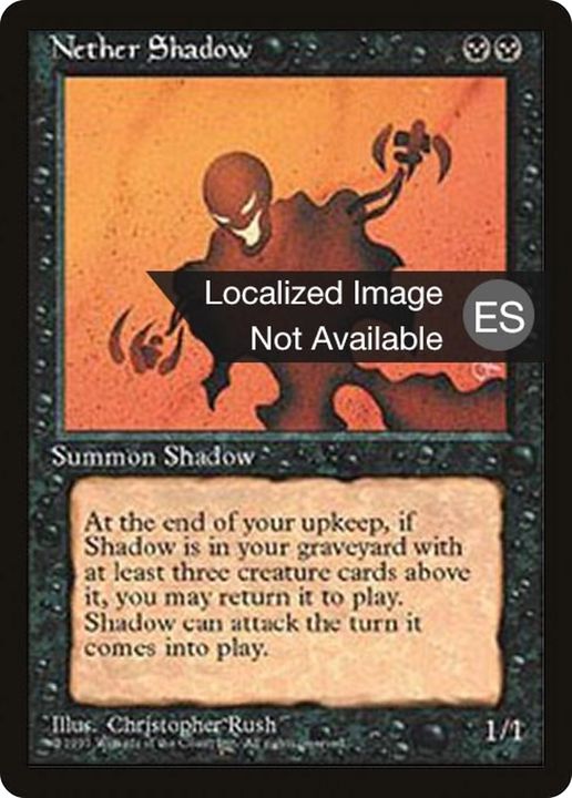 Nether Shadow in the group Magic the Gathering / Types / Colors / Black at Proxyprinters.com (71133)