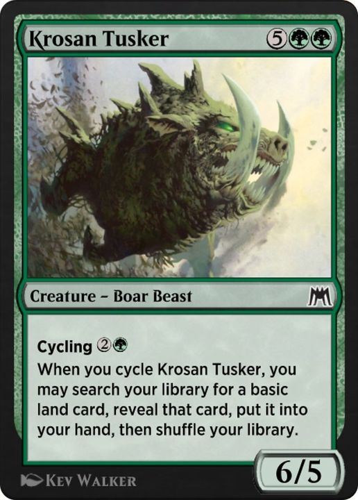 Krosan Tusker in the group Magic the Gathering / Sets / Historic Anthology 3 at Proxyprinters.com (7114)