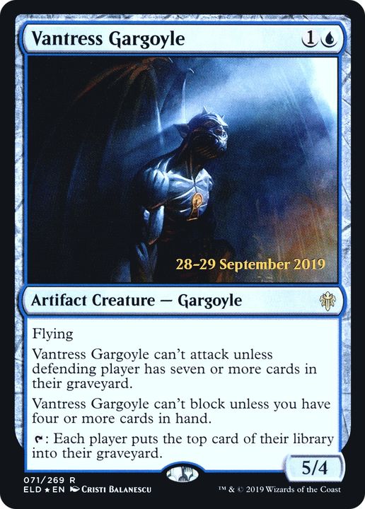 Vantress Gargoyle in the group Magic the Gathering / Sets / Throne of Eldraine Promos at Proxyprinters.com (71158)