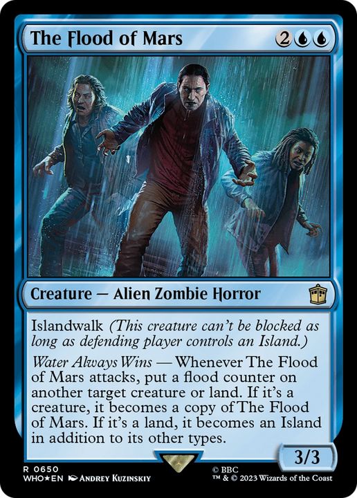 The Flood of Mars in the group Magic the Gathering / Types / Creatures / Zombie at Proxyprinters.com (71170)