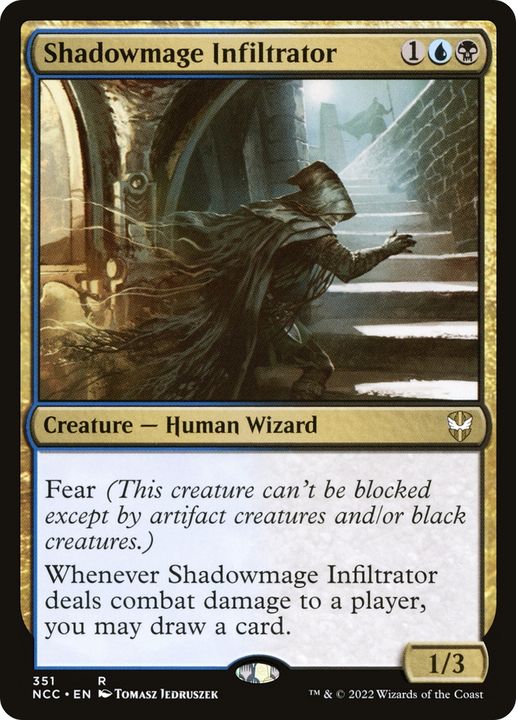 Shadowmage Infiltrator in the group Magic the Gathering / Sets / New Capenna Commander at Proxyprinters.com (71171)