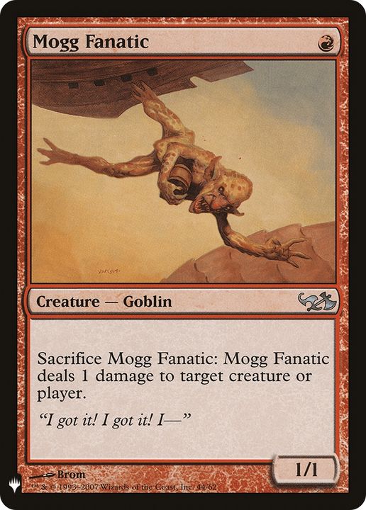 Mogg Fanatic in the group Magic the Gathering / Types / Creatures / Goblin at Proxyprinters.com (71182)