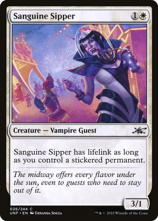 Sanguine Sipper in the group Magic the Gathering / Types / Colors / White at Proxyprinters.com (71188)