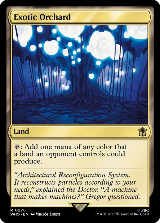 Exotic Orchard in the group Magic the Gathering / Sets / Doctor Who at Proxyprinters.com (71195)