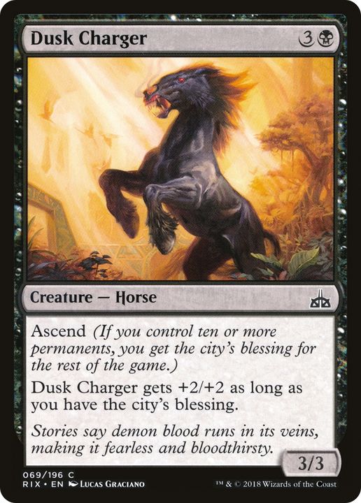 Dusk Charger in the group Magic the Gathering / Sets / RNA Guild Kit at Proxyprinters.com (71218)