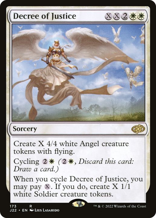 Decree of Justice in the group Magic the Gathering / Types / Colors / White at Proxyprinters.com (71219)