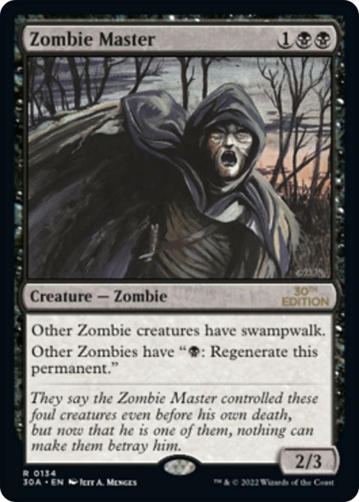 Zombie Master in the group Magic the Gathering / Sets / 30th Anniversary Edition at Proxyprinters.com (71237)