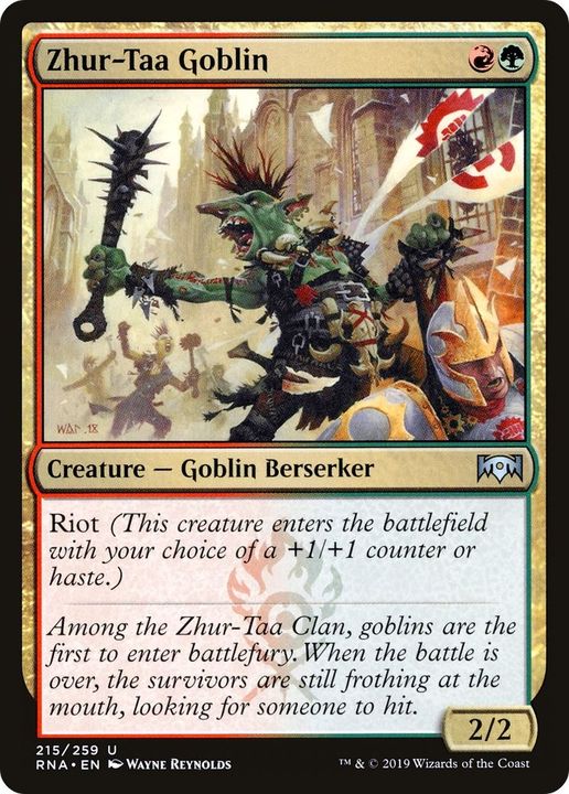 Zhur-Taa Goblin in the group Magic the Gathering / Sets / Ravnica Remastered at Proxyprinters.com (7124)