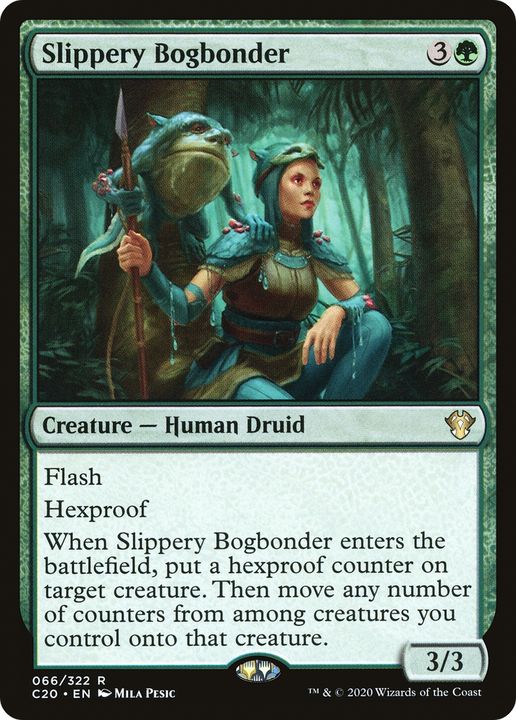 Slippery Bogbonder in the group Magic the Gathering / Types / Creatures / Human at Proxyprinters.com (71270)