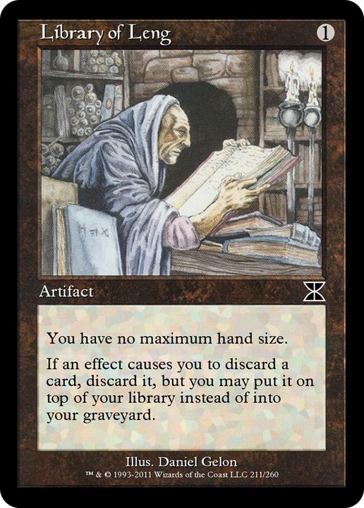 Library of Leng in the group Magic the Gathering / Sets / MicroProse Promos at Proxyprinters.com (71273)