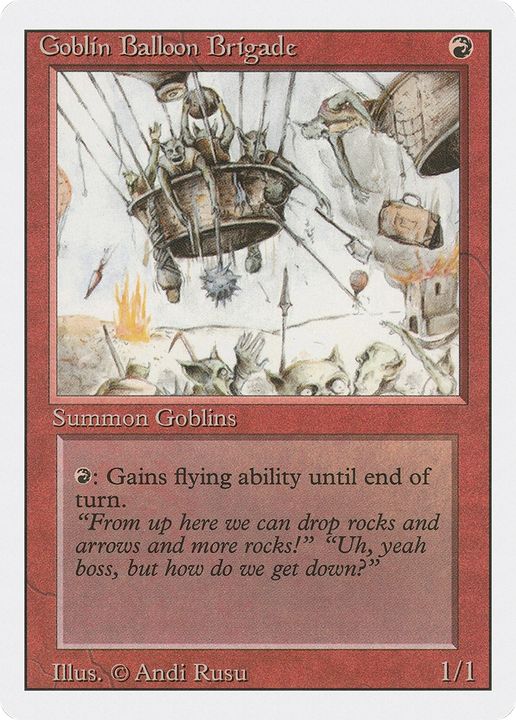 Goblin Balloon Brigade in the group Magic the Gathering / Types / Creatures / Warrior at Proxyprinters.com (71316)