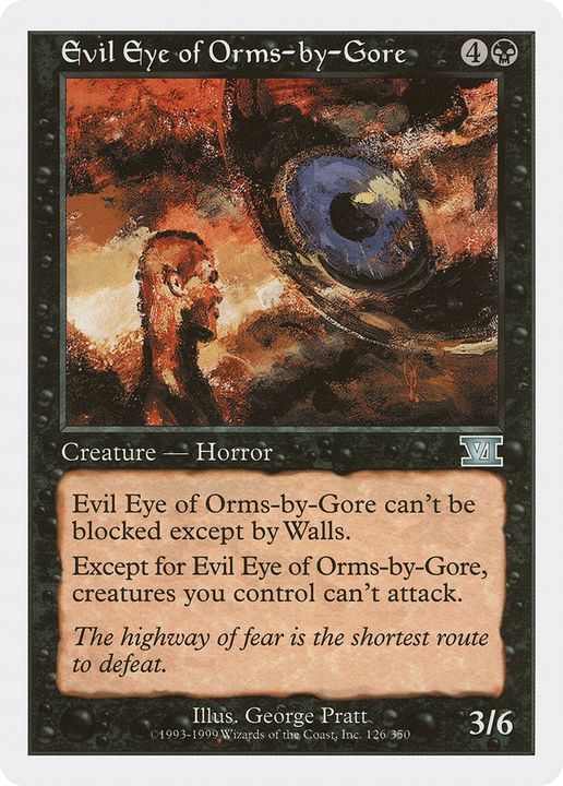 Evil Eye of Orms-by-Gore in the group Magic the Gathering / Sets / Classic Sixth Edition at Proxyprinters.com (71317)