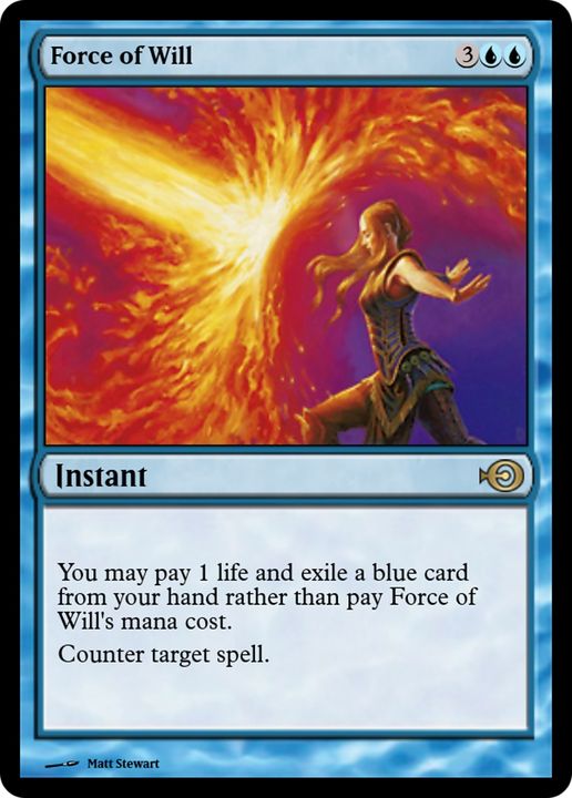 Force of Will in the group Magic the Gathering / Types / Colors / Blue at Proxyprinters.com (71352)