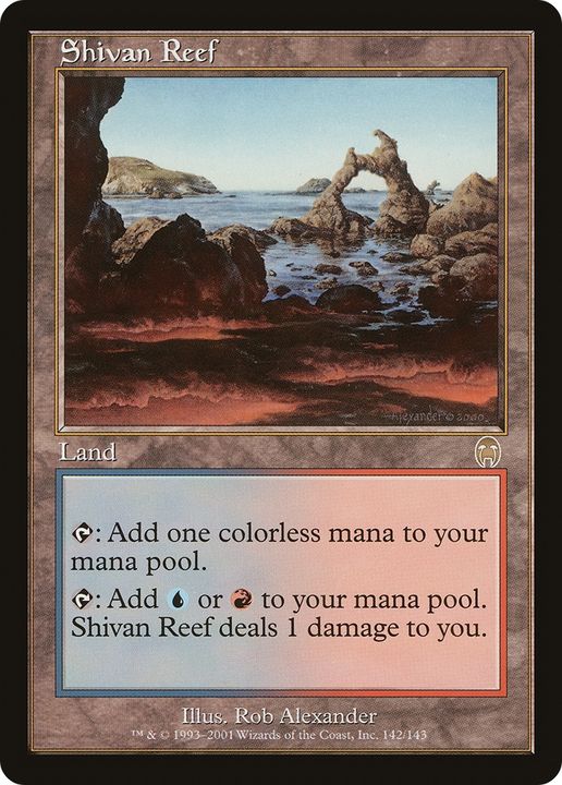 Shivan Reef in the group Magic the Gathering / Types / Colors / Colorless at Proxyprinters.com (71368)