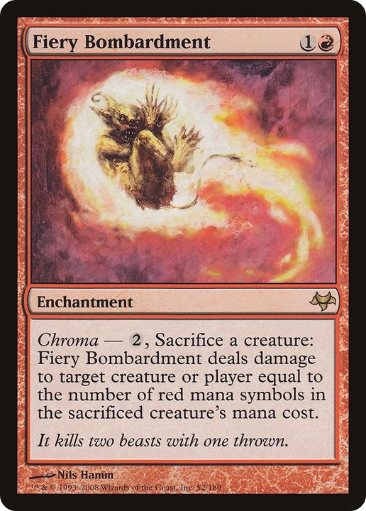 Fiery Bombardment in the group Magic the Gathering / Sets / Eventide at Proxyprinters.com (71384)