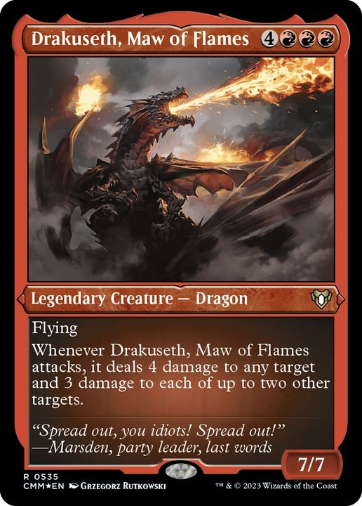 Drakuseth, Maw of Flames in the group Singles at Proxyprinters.com (71395)