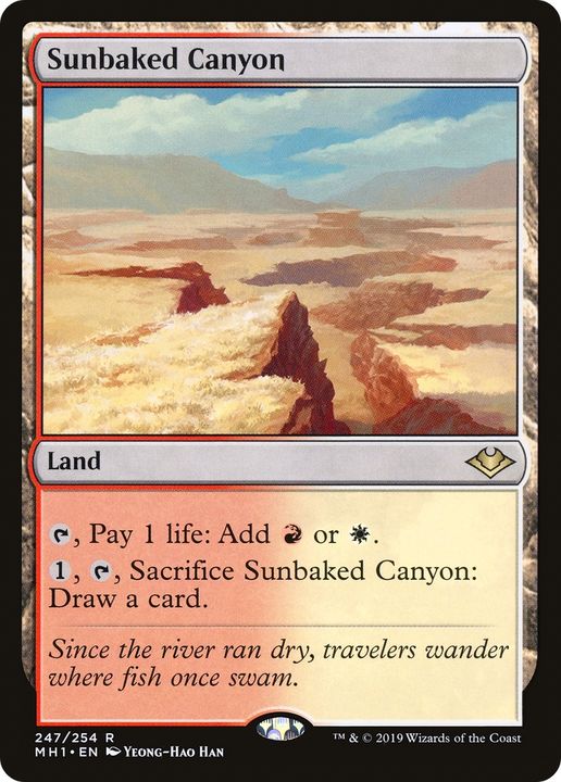 Sunbaked Canyon in the group Magic the Gathering / Sets / Modern Horizons 2 at Proxyprinters.com (71432)