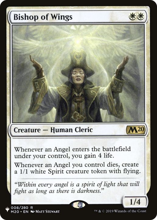 Bishop of Wings in the group Magic the Gathering / Sets / The List at Proxyprinters.com (71433)