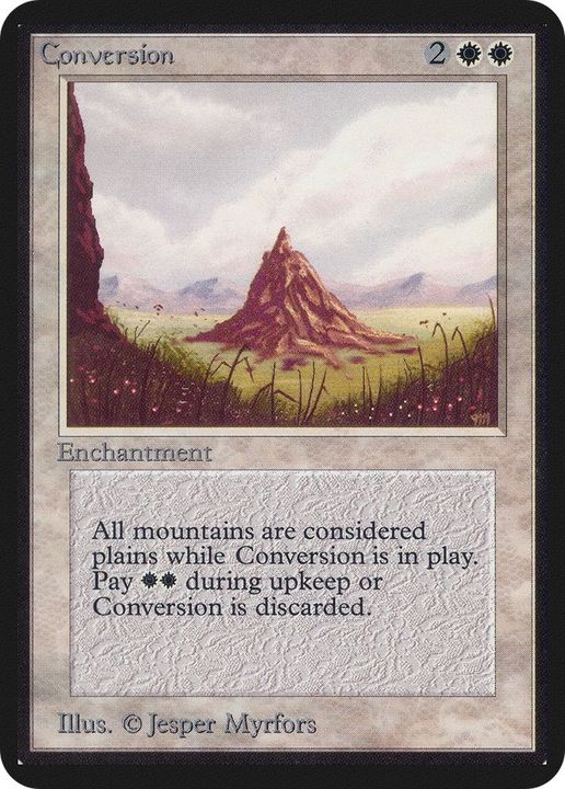 Conversion in the group Magic the Gathering / Types / Enchantment / Enchantment at Proxyprinters.com (7144)