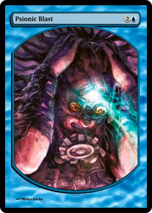 Psionic Blast in the group Magic the Gathering / Types / Colors / Blue at Proxyprinters.com (71461)