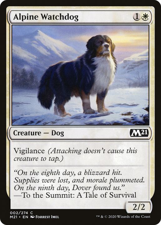 Alpine Watchdog in the group Magic the Gathering / Types / Colors / White at Proxyprinters.com (71491)