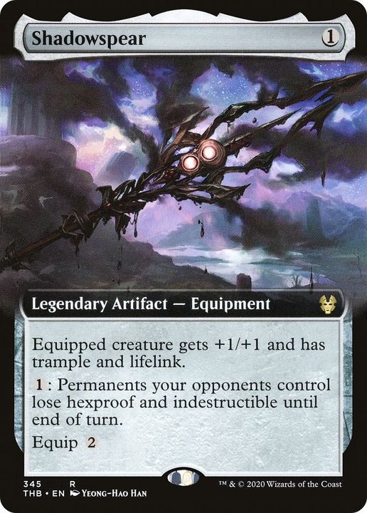 Shadowspear in the group Magic the Gathering / Types / Artifacts / Legendary Artifact at Proxyprinters.com (7150)