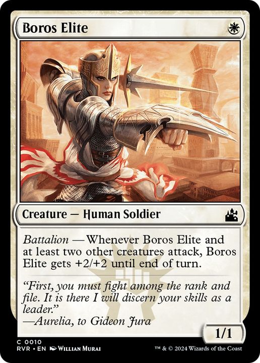 Boros Elite in the group Magic the Gathering / Types / Creatures / Human at Proxyprinters.com (71508)